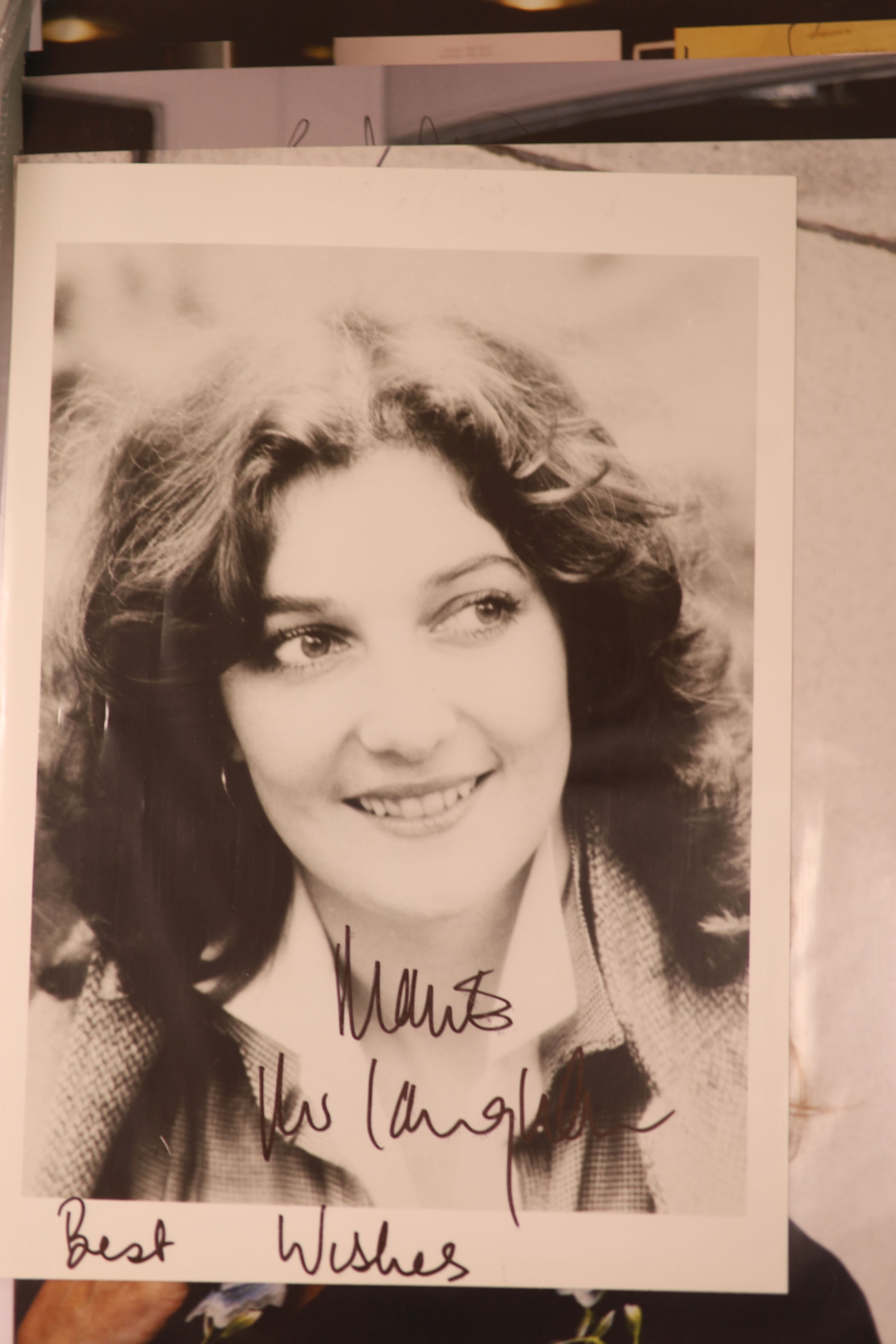 Album of more than 100 signed photographs of classical music singers, instrumentalists and conductors